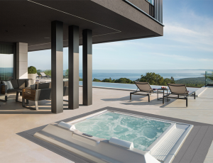 Image of a small swimming pool