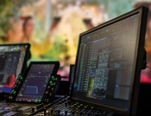 computer screens and equipment used for music or movie editing | Platinum Equity