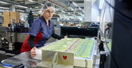 woman working in a factory