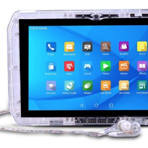 tablet device showing all apps