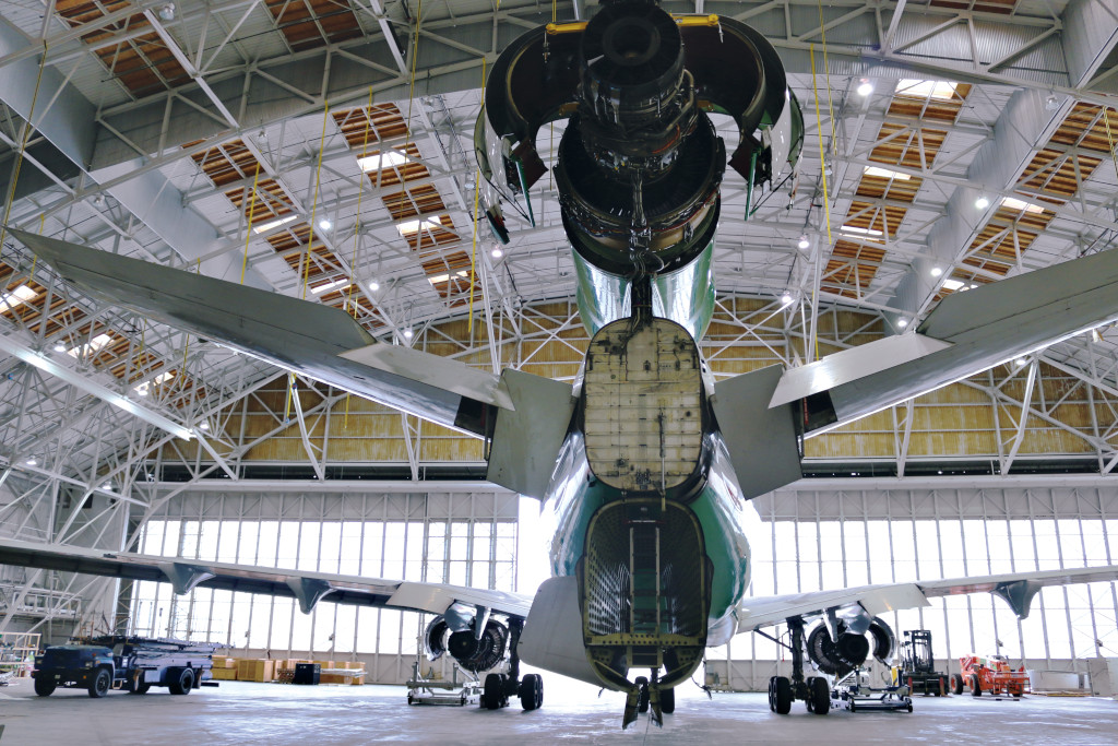 MD11 in F Hangar Unical Aviation