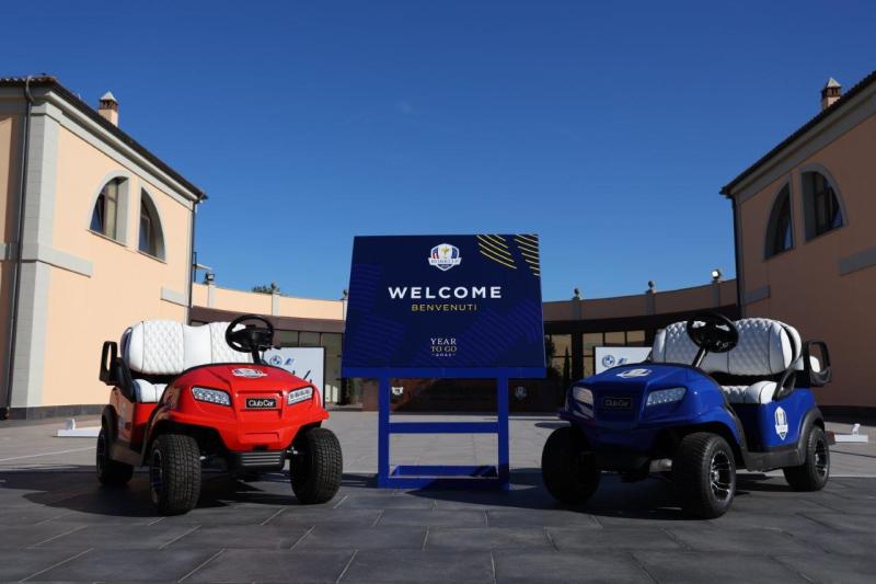 Club Car provides fleet of solar-powered vehicles at the Ryder Cup for the first time in event history