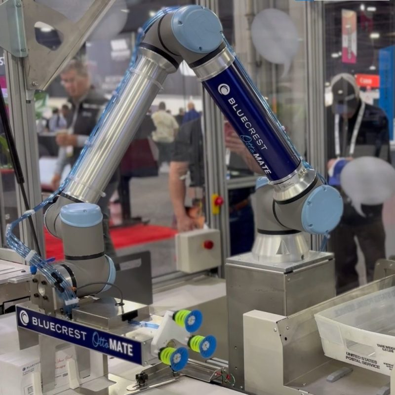 BlueCrest introduces OttoMate, a collaborative robot, which aims to increase productivity and reduce labor-intensive tasks in mailrooms