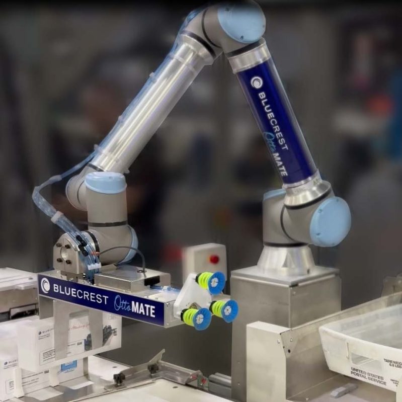 BlueCrest introduces OttoMate, a collaborative robot, which aims to increase productivity and reduce labor-intensive tasks in mailrooms