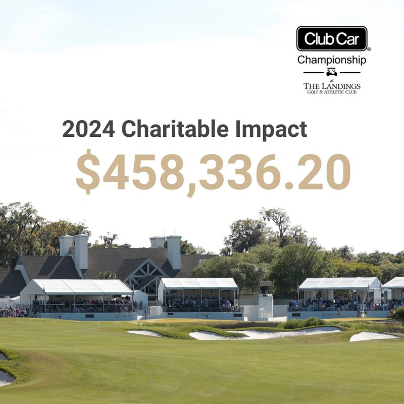 Club Car Championship raises an event record $450,000 for charity