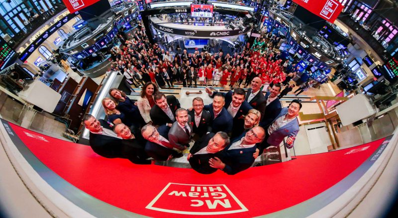 McGraw Hill Now Trading on the New York Stock Exchange